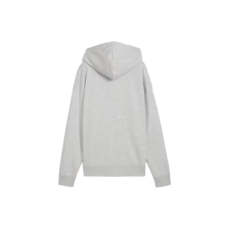 PUMA Sudadera Con Capucha Y Cierre Completo De Felpa Francesa Logotipo Pequeño Essentials No. 1-1