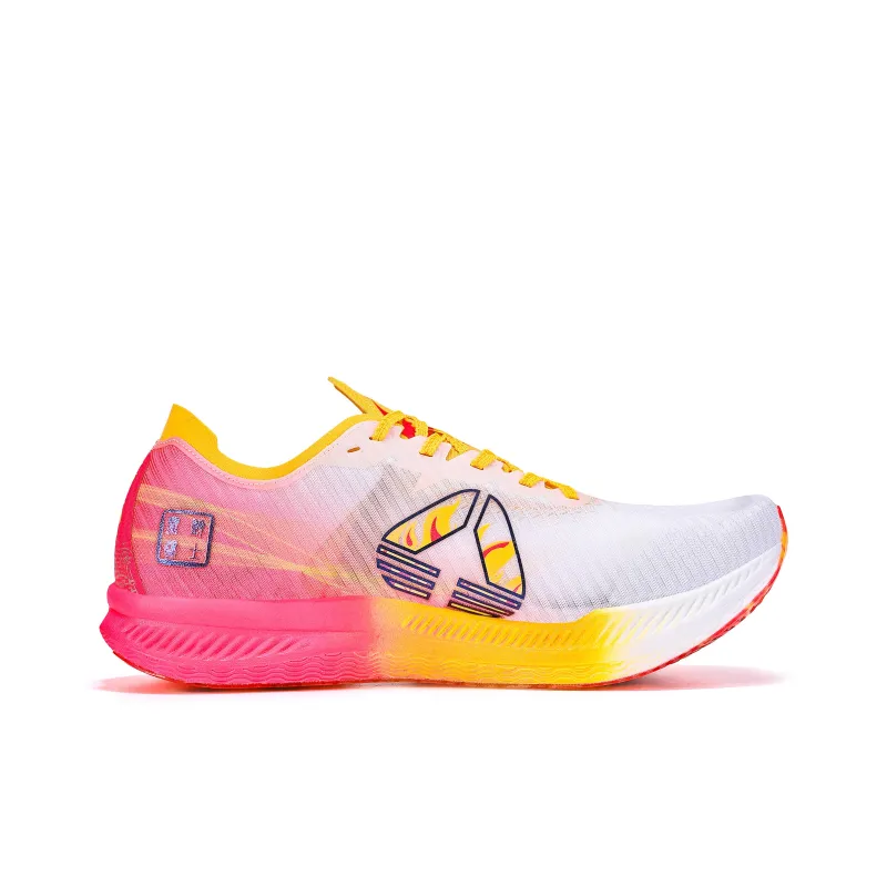 CLERSES Running Shoes Unisex Low Top Neon Pink-3