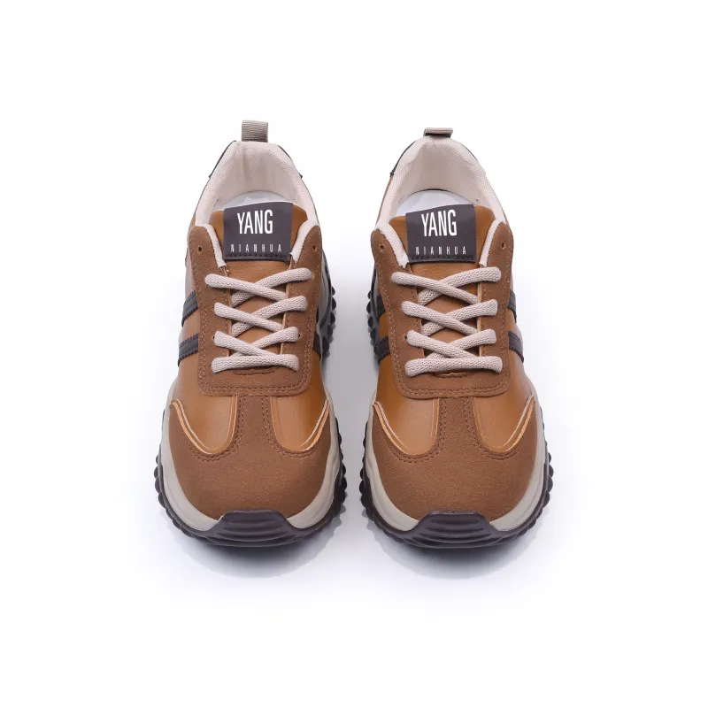 Yang Nianhua Cushioned Slip-Resistant Abrasion-Resistant Low-Top Chunky Sneakers Women's-12