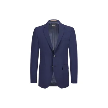 HUGO BOSS Business Suit Coat Men's Blue