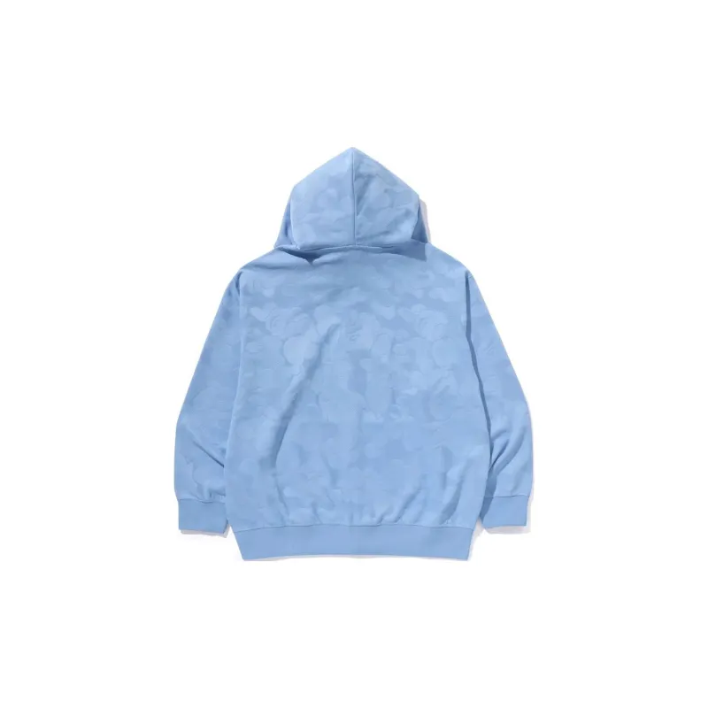 A BATHING APE Solid Camo Jacquard One Point Relaxed Fit Zip Hoodie-5