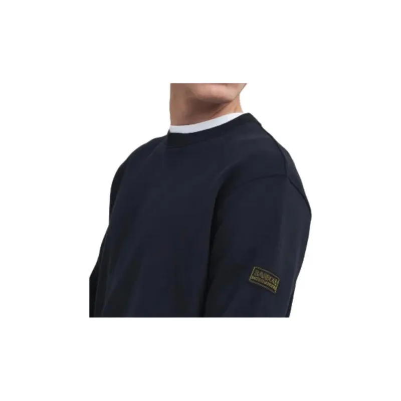 BARBOUR Sweatshirts Men Black-4