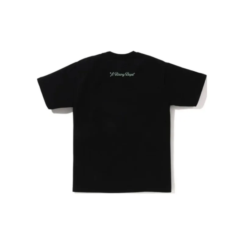 A BATHING APE Logo print Cotton T shirt-1