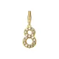 Number 8 Pendant (Pendant Chain Not Included)