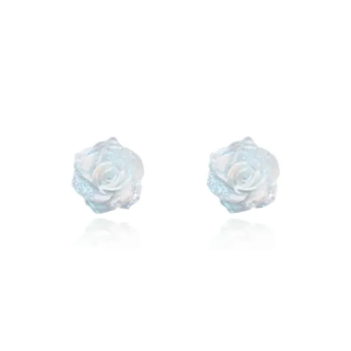 SHEEHHYY Alloy Stud Earrings Women's-0