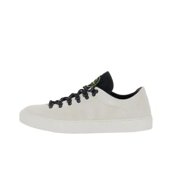 STONE ISLAND Compass Patch Lace Up Sneakers
