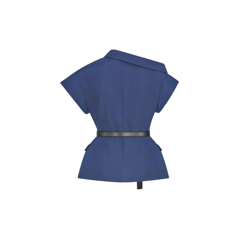 DIOR Jackets Coats Women's Marine Blue-1