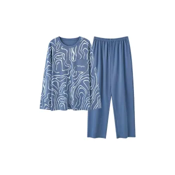 GOSO Pajama Set Men's Royal Blue