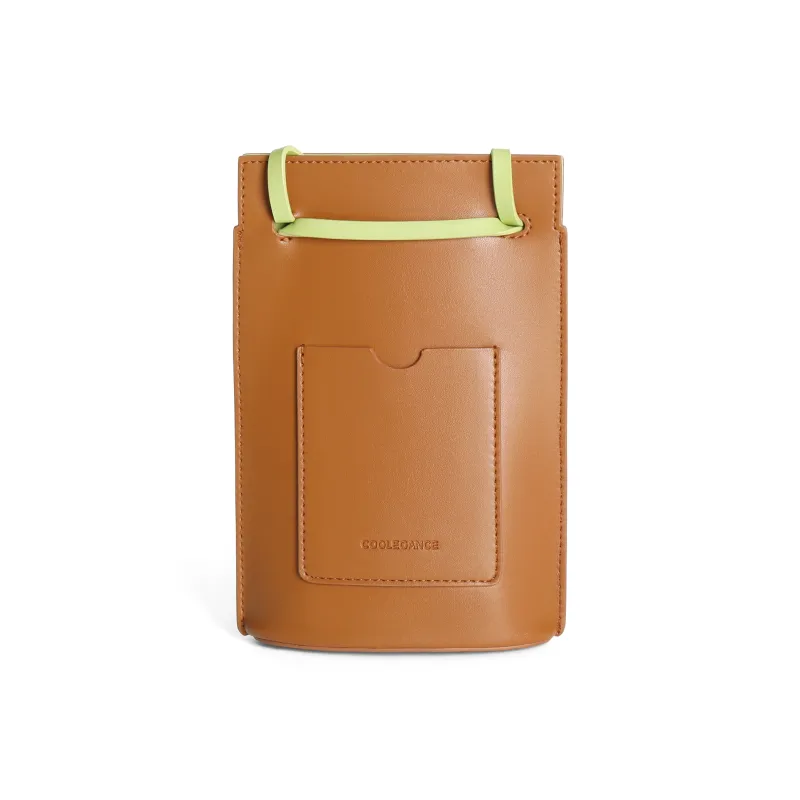 BELLE Artificial Leather Cell Phone Pouch Shoulder Bag Crossbody Bag Small Size Women's Multicolor-20