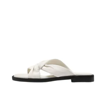 7or9 Rubber Sole Slip Resistant Abrasion Resistant Slide Slippers Women's