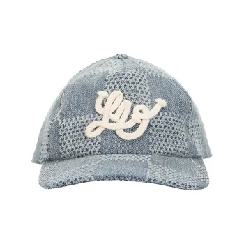 LOUIS VUITTON Damier Denim 3D Cap