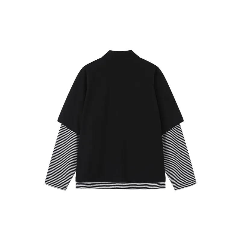 MATCHA STORY College Series Sweatshirt Unisex Black-1