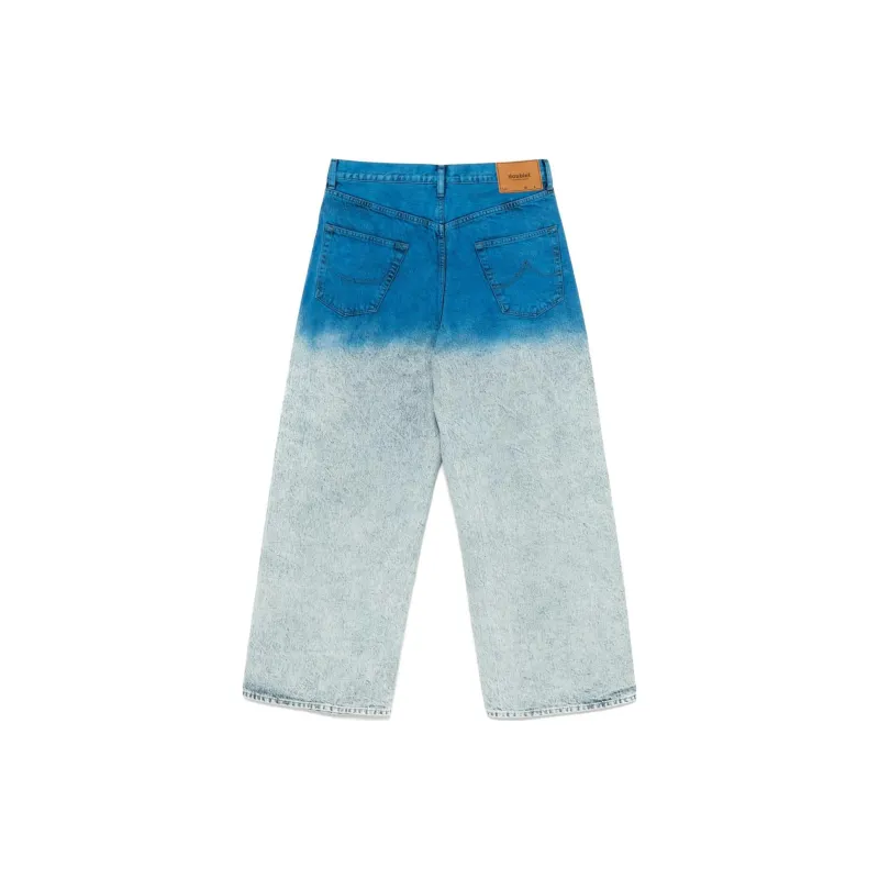 Doublet Anime Hand printing Jeans-1
