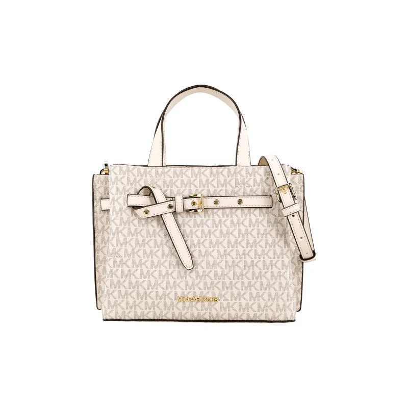 MICHAEL KORS Emilia Coated Canvas Handbag Shoulder Bag Crossbody Bag Small Size Women's Multicolor-1
