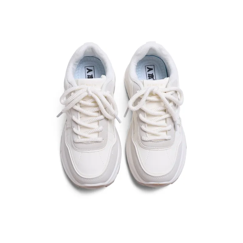 RENBEN Cushioning Anti-Slip And Wear-Resistant Low-Top Chunky Sneakers Unisex-7