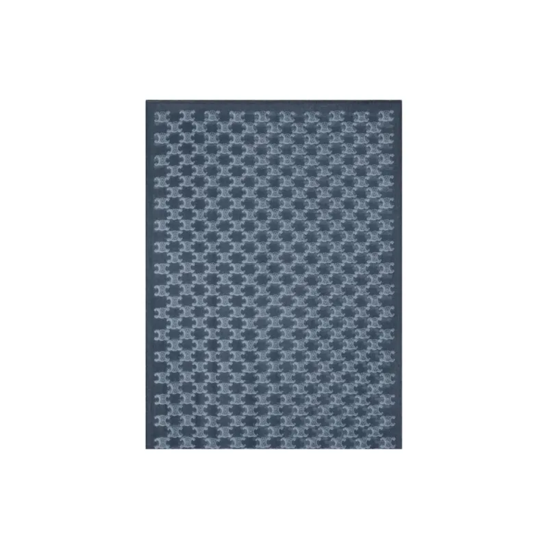 CELINE Shawl In Monogram Cashmere Muslin-2