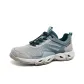 Gravel White/Turquoise