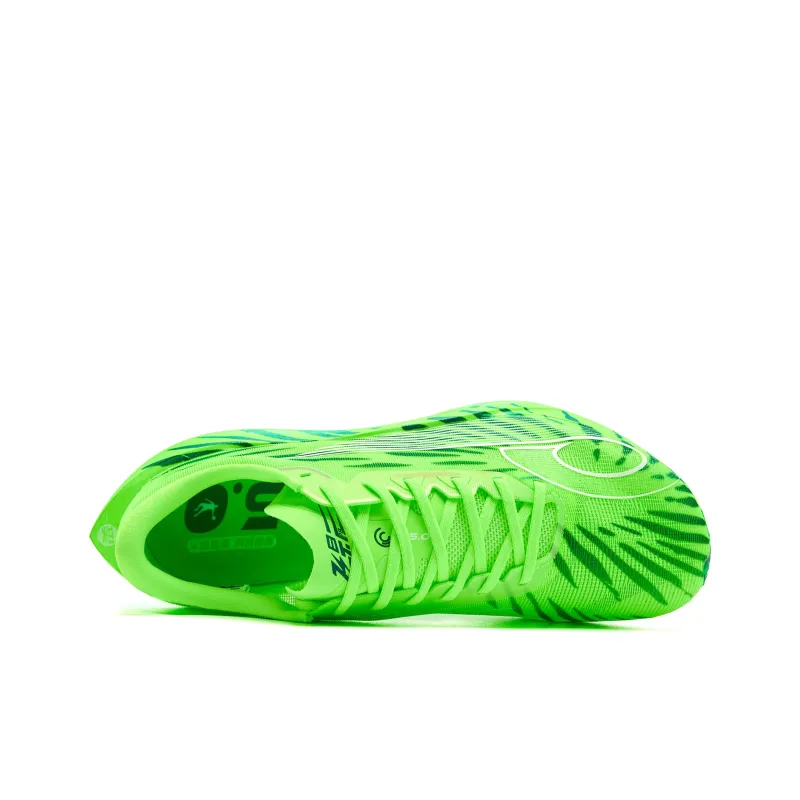 QIAODAN Phantom PB5.0 Running Shoes Women's Low Top Bright Green Abyss Green-3