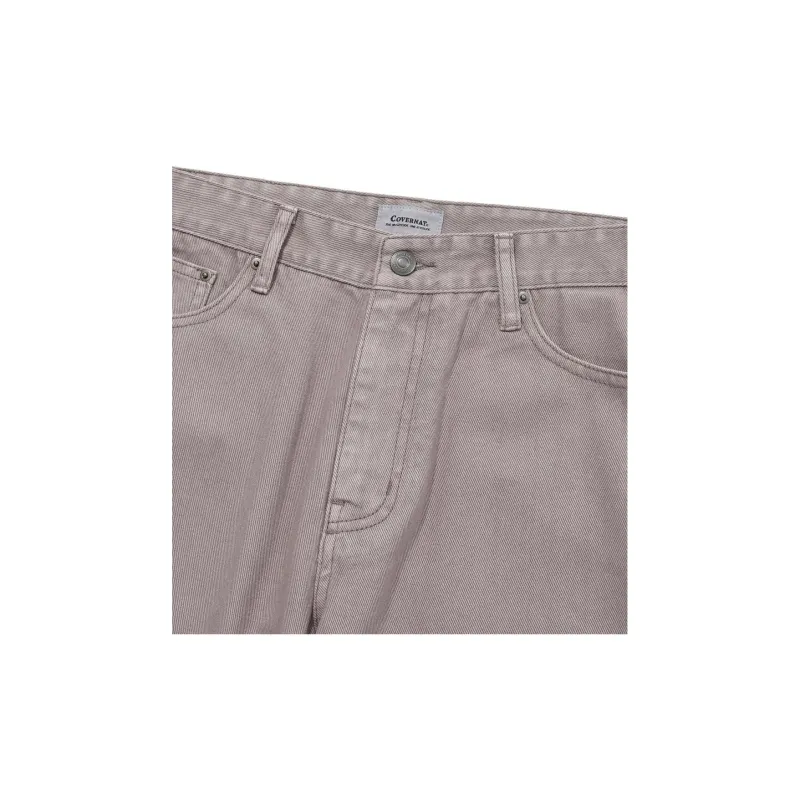 COVERNAT SS24 Jeans Men's Gray Pink-3