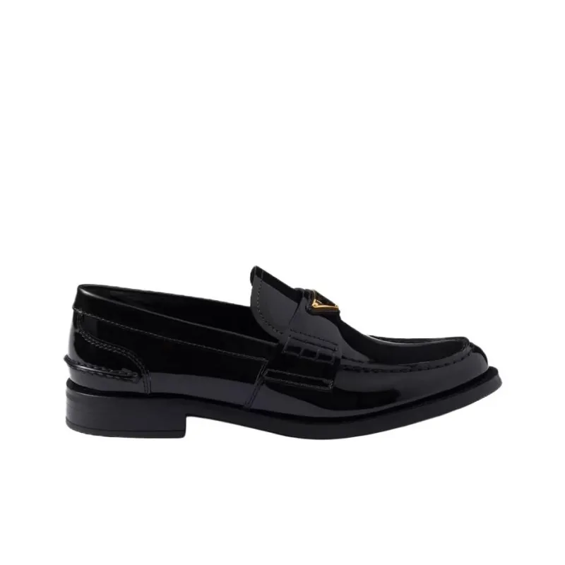PRADA Loafers 2cm Women's Black-1
