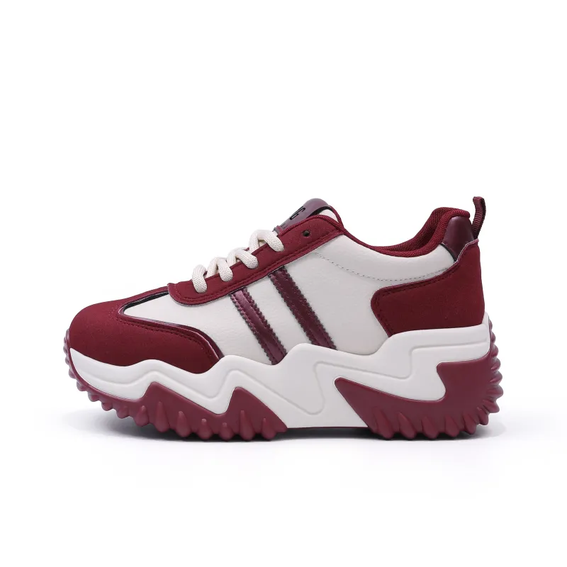 Yang Nianhua Cushioned Slip-Resistant Abrasion-Resistant Low-Top Chunky Sneakers Women's-0