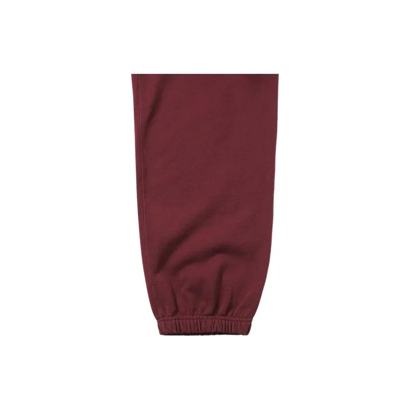 Thisisneverthat SS24 Multi Zip Sweatpant Burgundy Knitted Sports Pants Unisex Burgundy-3