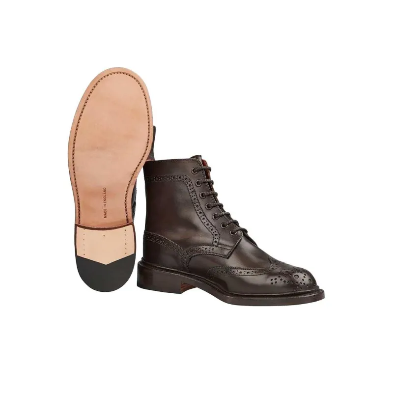 Tricker's Stephy Ankle Boots Women's Dark Brown-4