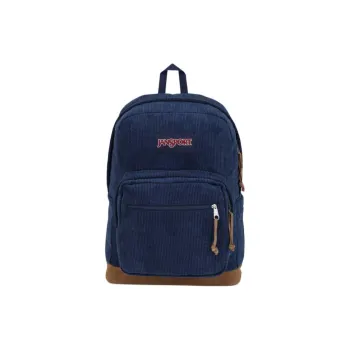 JanSport Corduroy Backpack Regular Men's Marine Blue