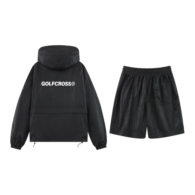 GOLFCROSS Casual Sportswear Unisex Black-1