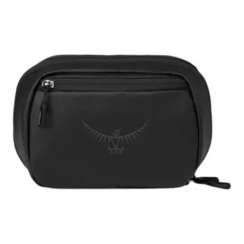 OSPREY Nylon Toiletry Bag Large Size Unisex Black