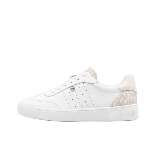 MICHAEL KORS Scotty Low Top Skateboard Shoes Women's White