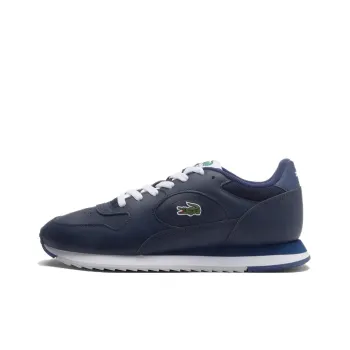 LACOSTE Linetrack Low-Top Casual Shoes Men's Marine Blue