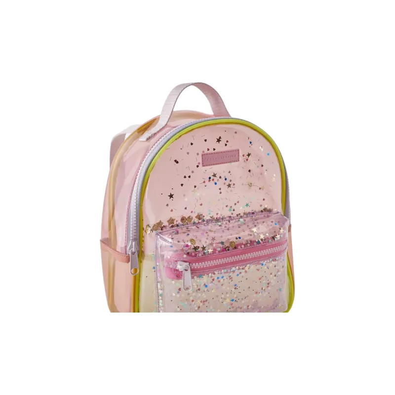 ZARA Polyurethane Backpack Mini Kids' Multicolor-5