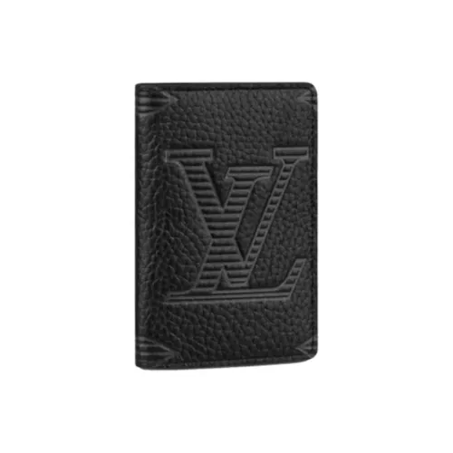 LOUIS VUITTON Taurillon Shadow Pocket Organizer