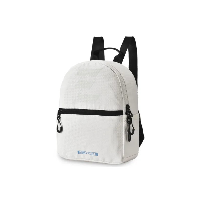 FINITE LOOP Recycled Material Backpack Unisex White-1