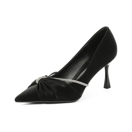 Qiandongmeili Slim Heel High Heels 7.5CM Women's
