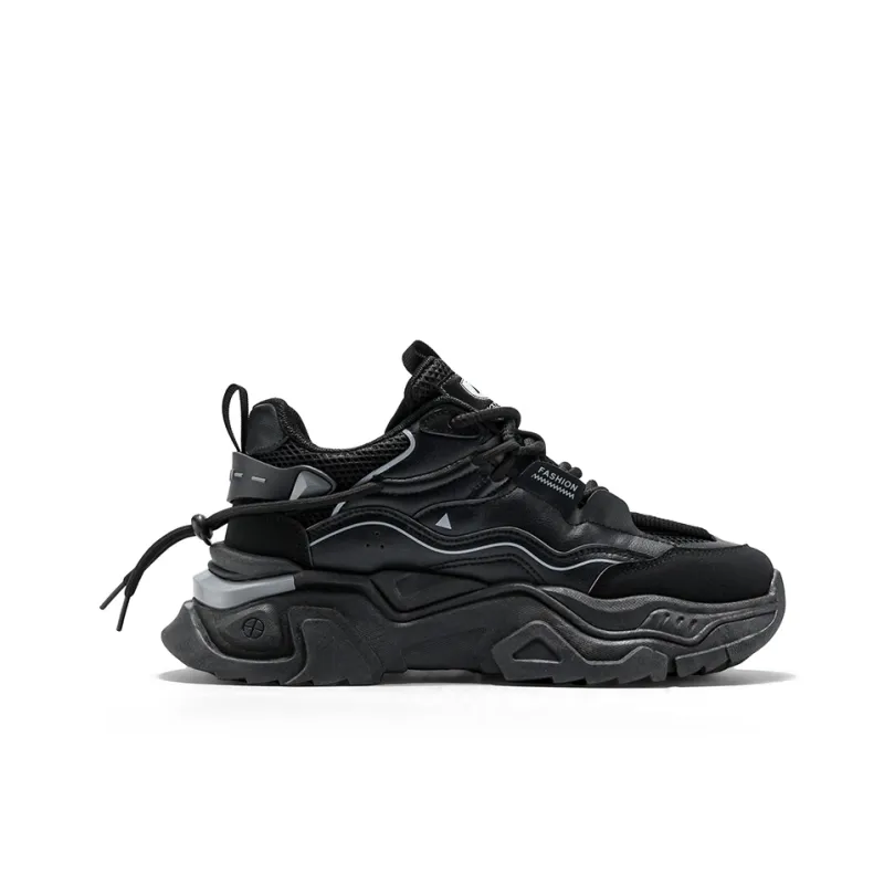 HACKBUTEER Low Top Chunky Sneakers Men's Box-9