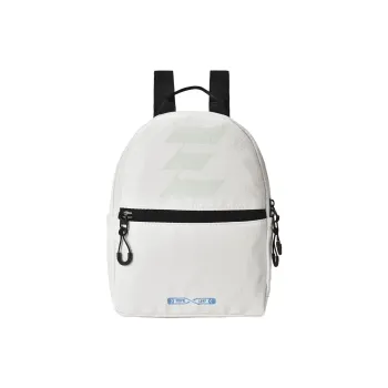 FINITE LOOP Recycled Material Backpack Unisex White