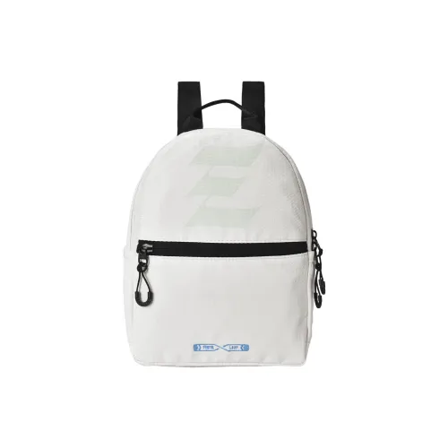 FINITE LOOP Recycled Material Backpack Unisex White