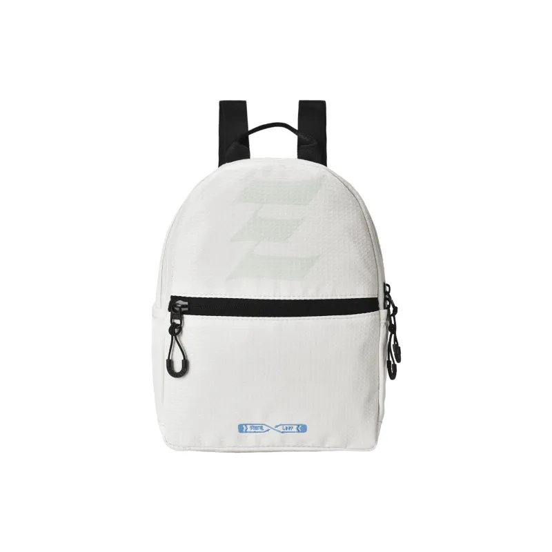 FINITE LOOP Recycled Material Backpack Unisex White-0