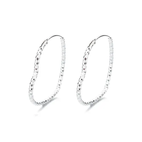 Beauty 990 Foot Silver Earrings Women's