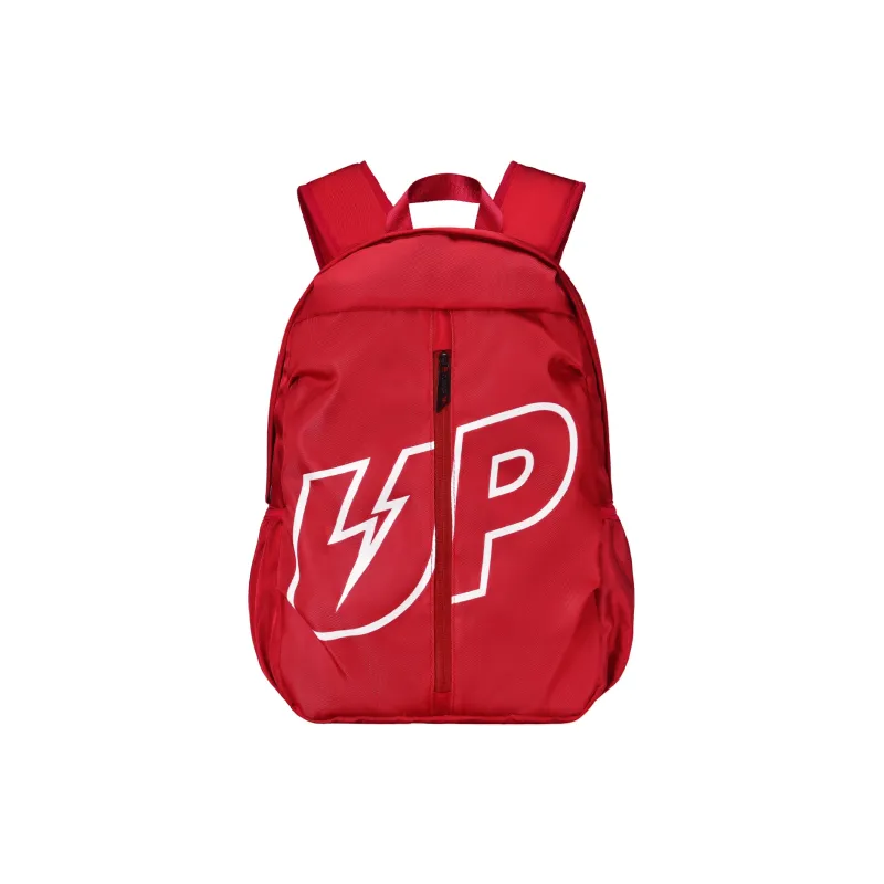TURN UP Polyester Backpack Regular Unisex Red-0