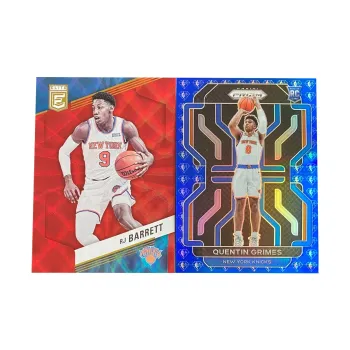 PANINI 2023 RJ Barrett Special K 2022 Rising Stars Grimes Diamond Fold Sports Cards 2 Pcs
