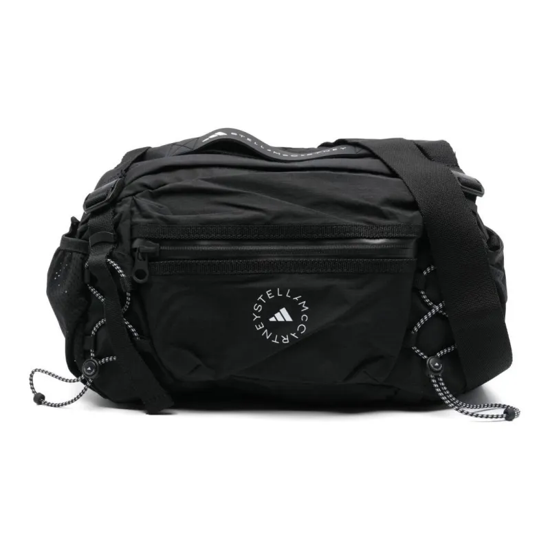 Adidas Stella McCartney Collaboration Synthetic Fiber Crossbody Fanny Pack Women's Black-0