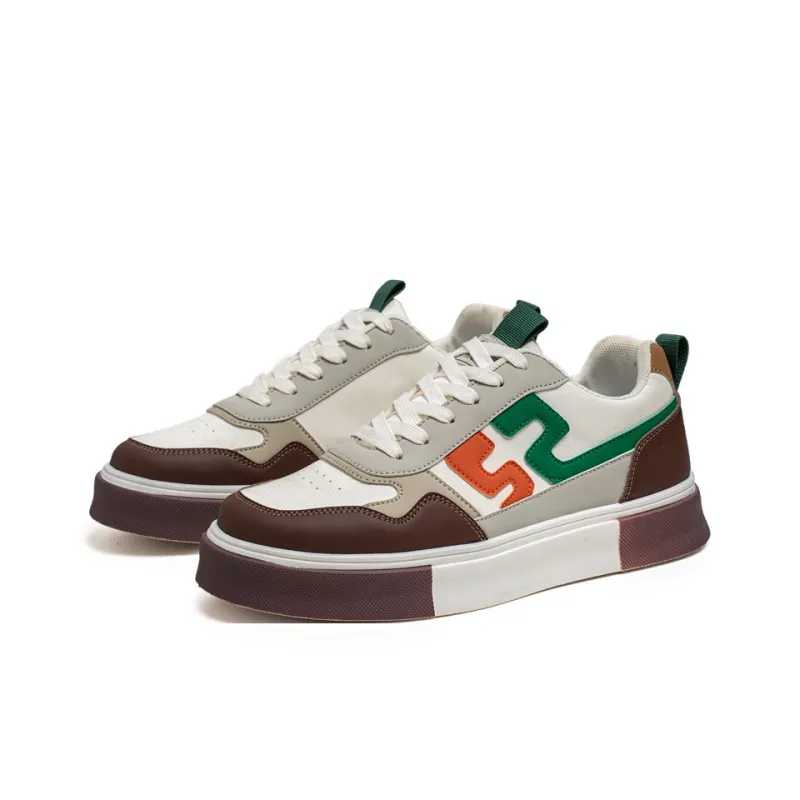 M.M Party Cushioning Anti Slip And Wear Resistant Balance Lightweight Height Increasing Low Top Casual Shoes Men's-1