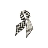 Simple Line Art Black Plaid