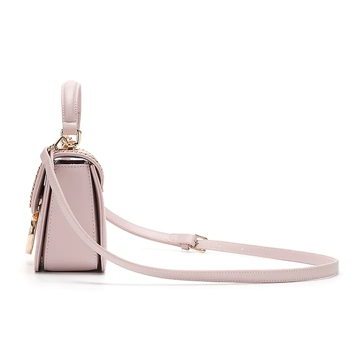 SEPTWOLVES PU Handbag, Crossbody Bag Women's Pink-4