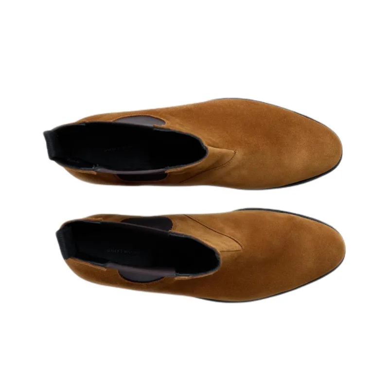 JOHN LOBB Eddi Chelsea Boots 4cm Women's Brown-3