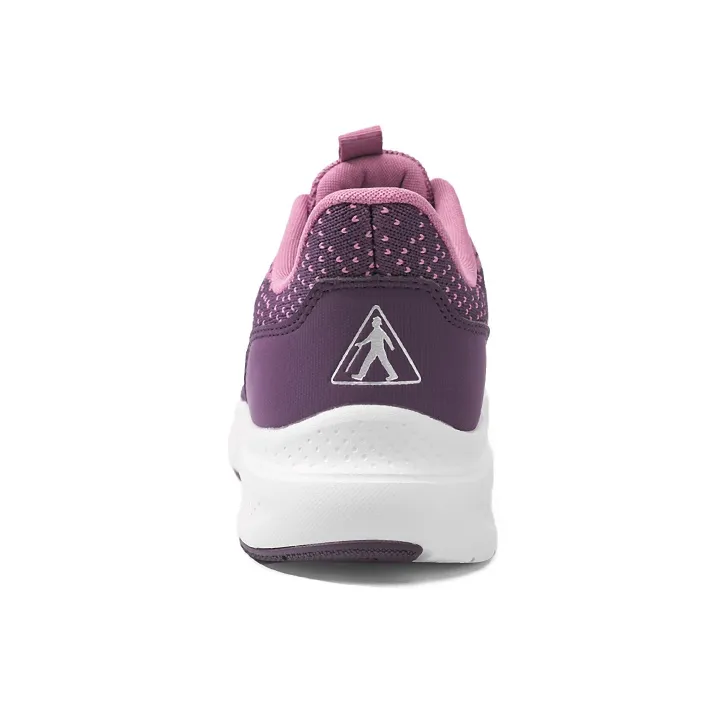 ZULIZ Sports Elderly Shoes Casual Shoes Women's Low Top Khaki/Cherry Blossom Pink-9