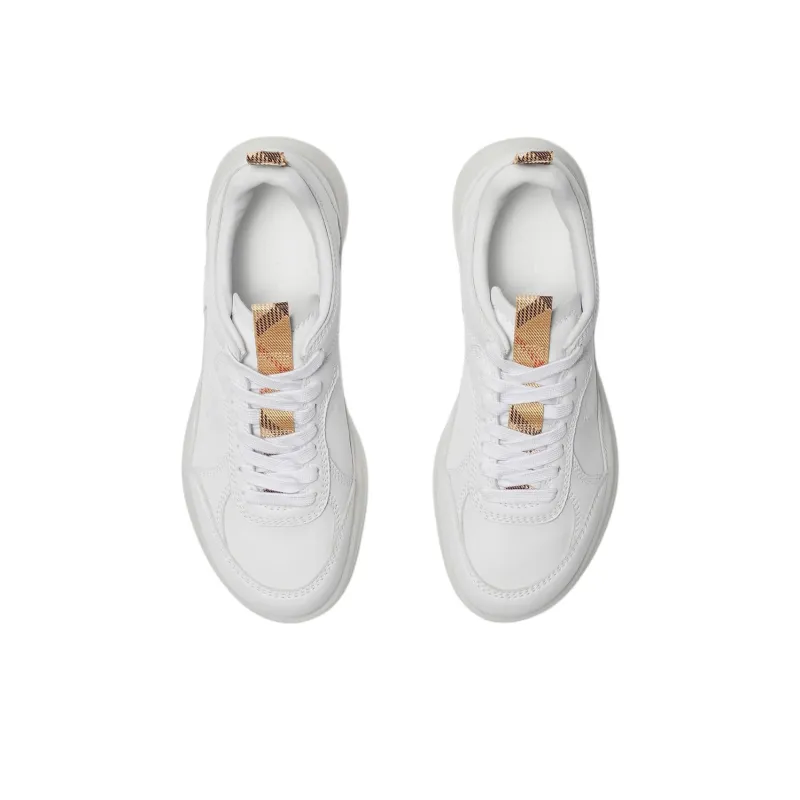 Burberry Matri Low Top Casual Shoes Women's White-3